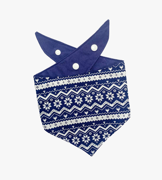 Bandana de Noël pour chien réversible - All you want for christmas is me