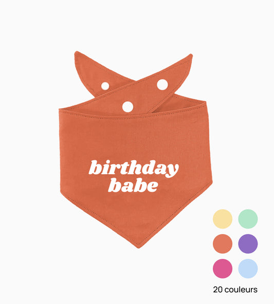 Bandana pour chien personnalisé - Anniversaire