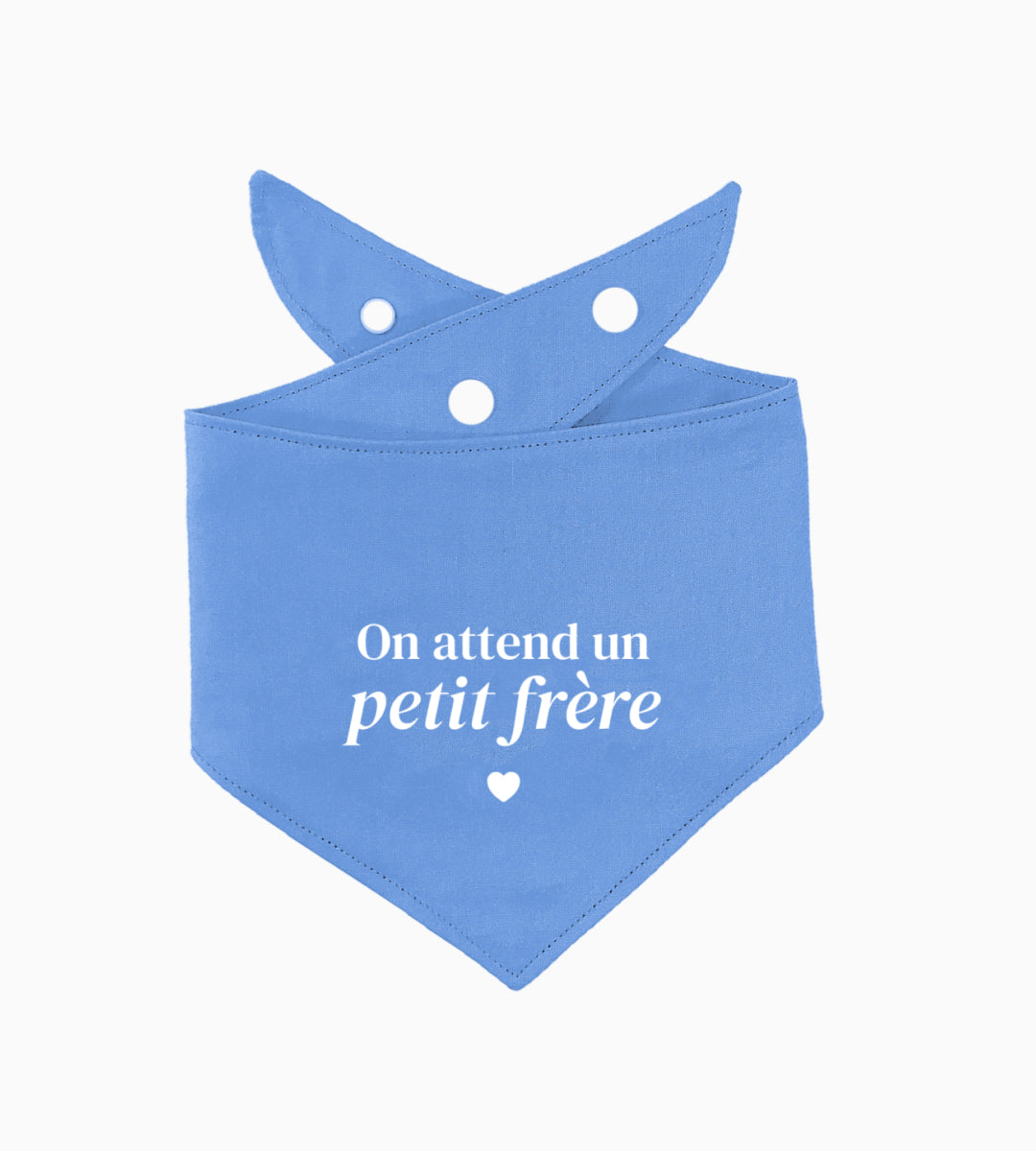 Bandana pour chien personnalisé - Gender reveal Garcon
