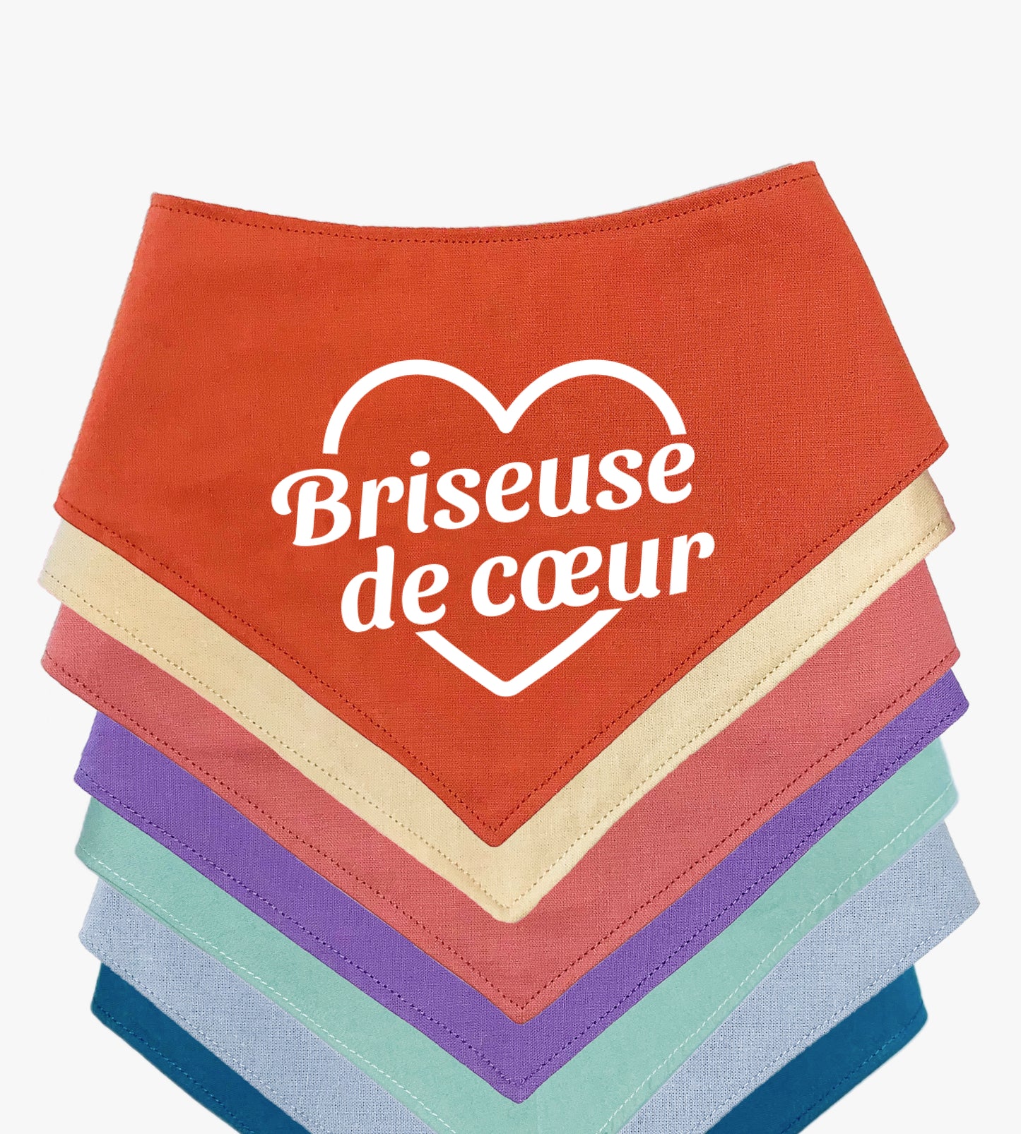 Bandana pour chien personnalisé - Briseur de cœur