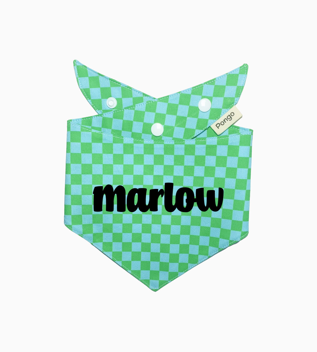 Bandana pour chien personnalisé - Blue Pop
