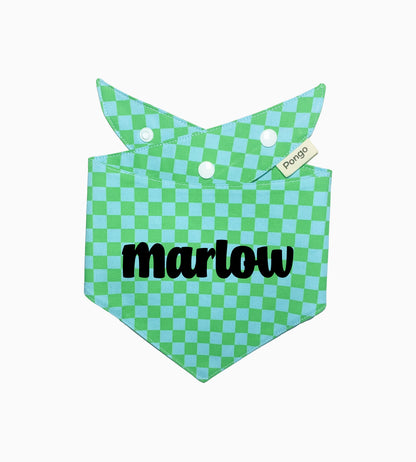 Bandana pour chien personnalisé - Blue Pop