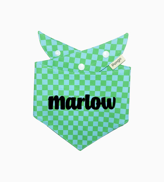 Bandana pour chien personnalisé - Blue Pop