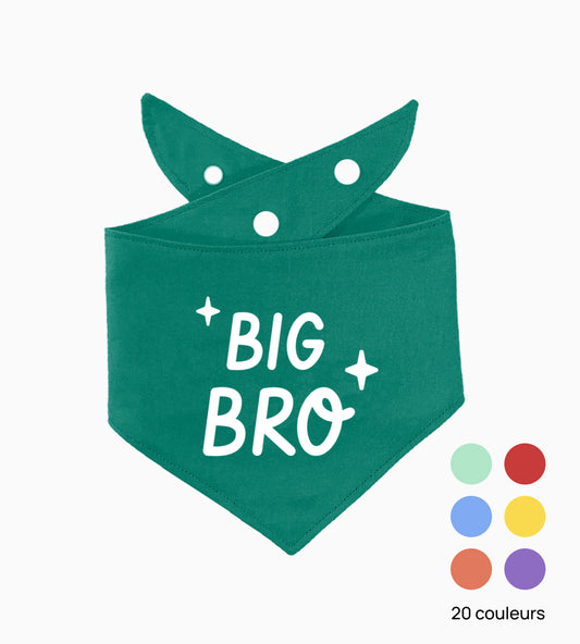 Bandana pour chien personnalisé - Grand frère