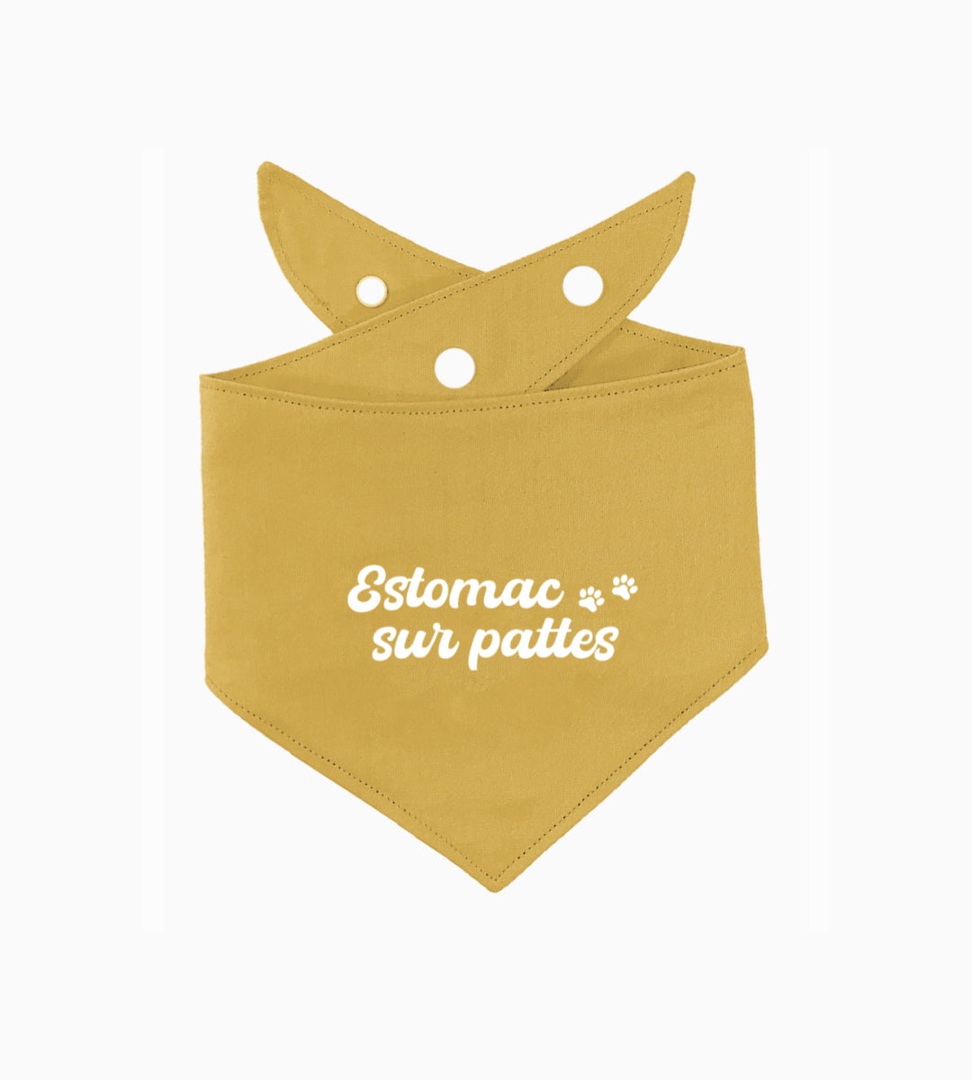 Bandana pour chien personnalisé - Estomac sur pattes