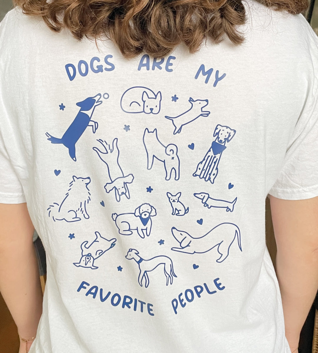 T-shirt en coton - Dog lovers club