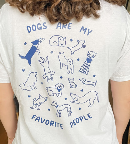 T-shirt en coton - Dog lovers club