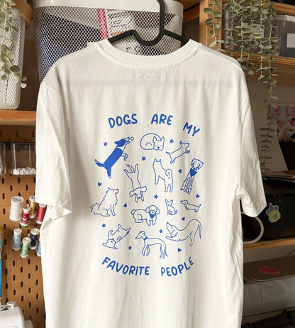 T-shirt en coton - Dog lovers club