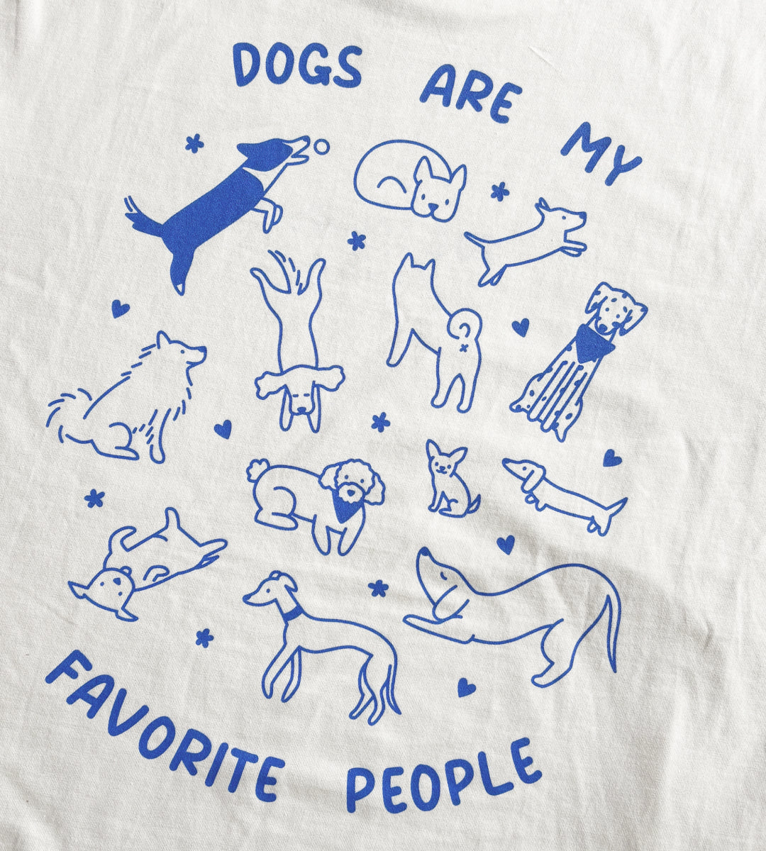 T-shirt en coton - Dog lovers club