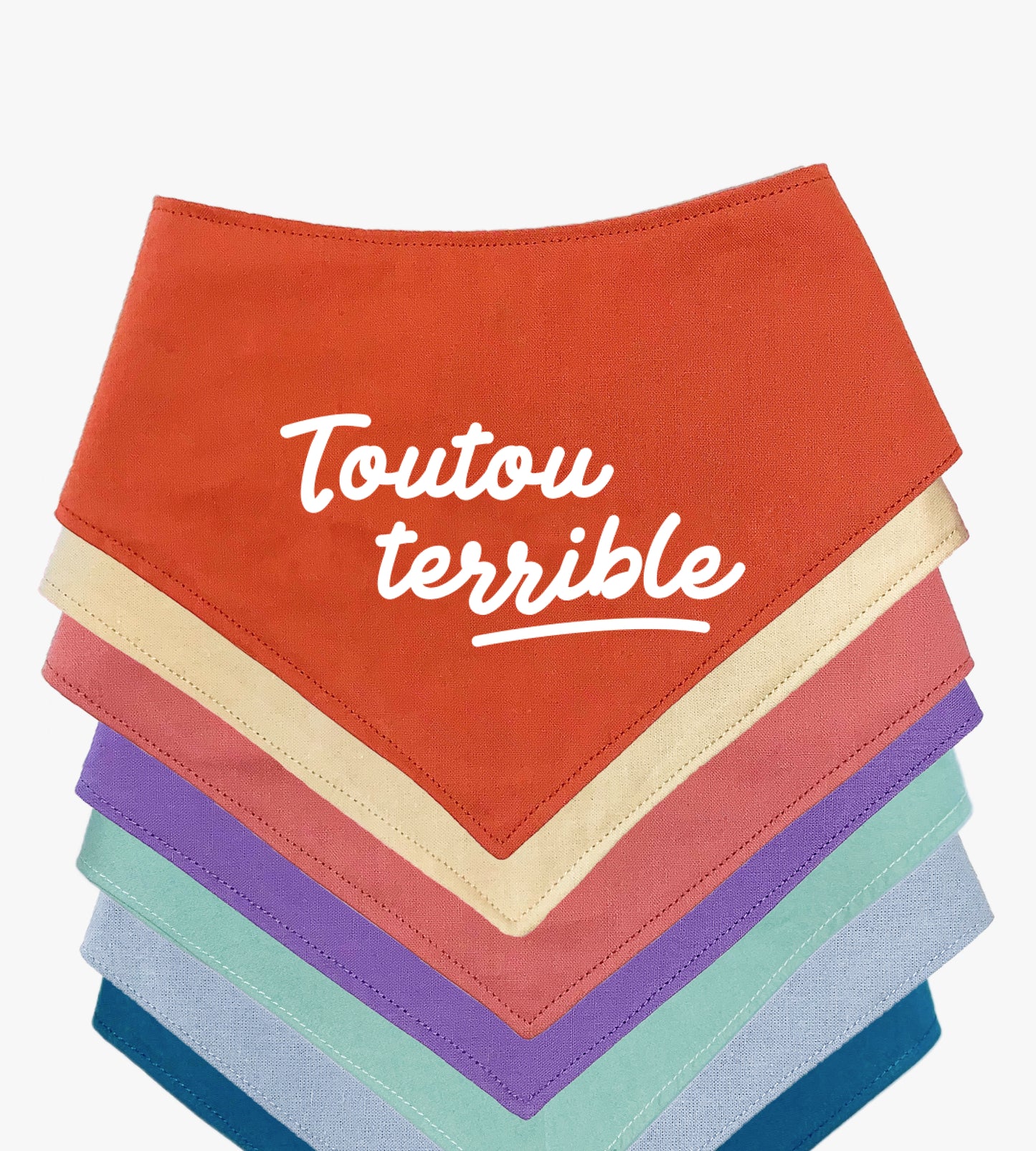 Bandana pour chien personnalisé - Toutou terrible