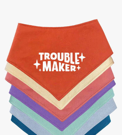 Bandana pour chien personnalisé - Trouble Maker