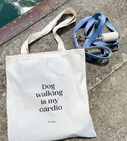 Tote bag - Dog walking is my cardio